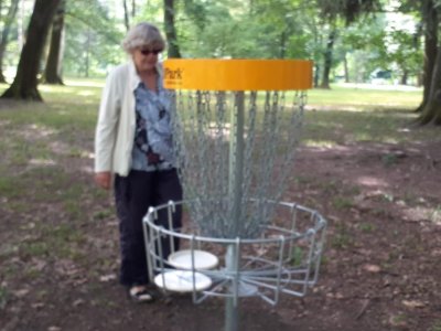 8.A - Discgolf Poděbrady výlet 8.A
