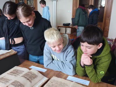 5. B - Návštěva archivu