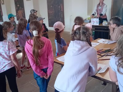 Výlet na zámek do Mnichova Hradiště - 1.B