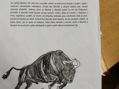 4.A - Vymýšlíme pohádky