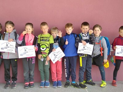 1.A - Běh Emila Zátopka - školní kolo