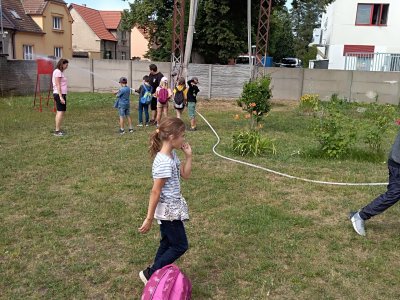 2.B - Návštěva hasičské stanice