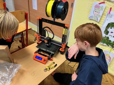 Kroužek 3D tisku a robotiky