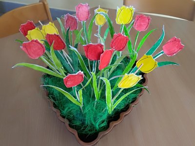 3.B - Tulipánové aranžmá