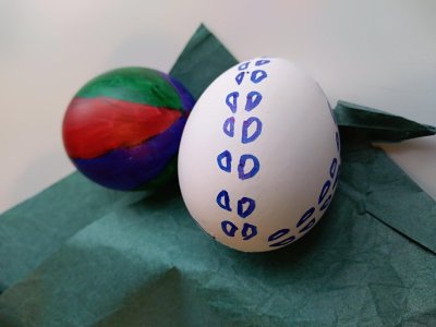 3.B - Kreslená vajíčka