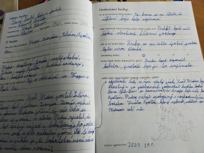 5.A - Čtenářské deníky