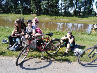 9.A - Cyklovýlet v sedmé třídě