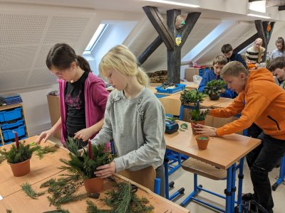 6.C - Projektový den "Předzvěst adventu" - 27. 11.