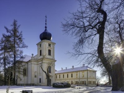 6.C - Předávání pololetního vysvědčení na zámku Loučeň