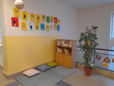I. stupeň - čtenářský koutek