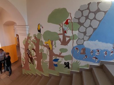 6.B - vylepšení schodiště