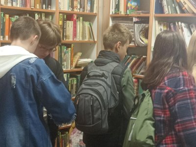 Exkurze v Městské knihovně s ukrajinskými žáky