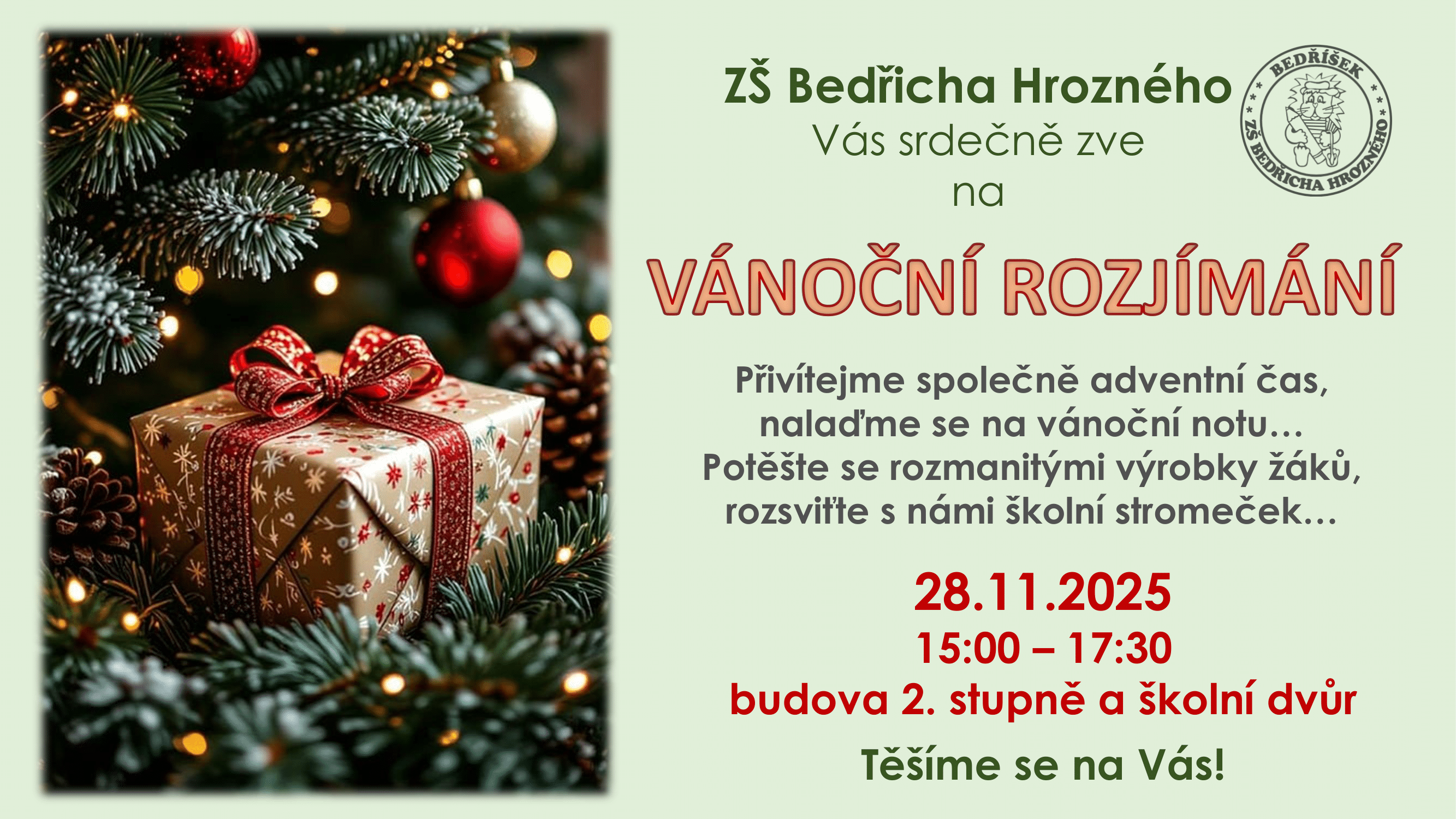 vánoční rozjímání pozvánka